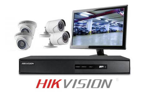 2Mp 4 security Cameras full HD Hikvision CCTV system at best price Nigeria